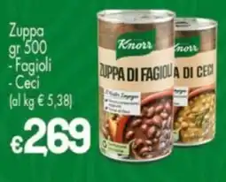 Despar Knorr Zuppa di fagioli offerta