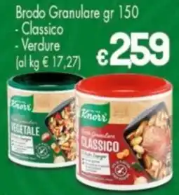 Despar Brodo Granulare Knorr Classico offerta