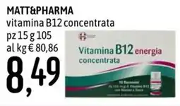 Emisfero Matt&Pharma vitamina B12 concentrata offerta
