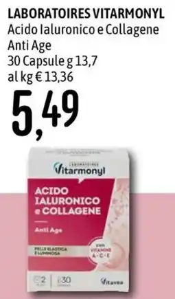 Emisfero Acido ialuronico e collagene Anti Age offerta