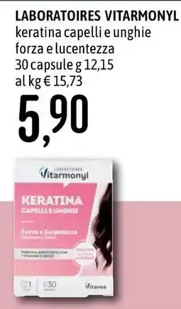Emisfero Keratina capelli e unghie Vitarmonyl offerta