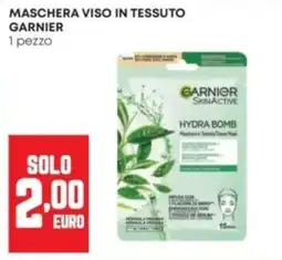 Panorama Maschera viso in tessuto Garnier SkinActive Hydra Bomb offerta