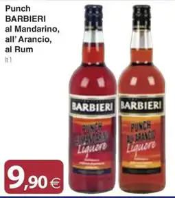 Docks Cash&Carry Punch Barbieri al Mandarino, all' Arancio, al Rum offerta