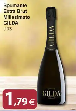 Docks Cash&Carry Spumante Extra Brut Millesimato Gilda offerta
