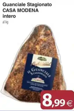 Docks Cash&Carry Guanciale Stagionato Casa Modena intero offerta