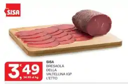 Quick Sisa Sisa bresaola della valtellina igp offerta