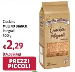 Futura Supermercati Crackers Mulino Bianco integrali offerta