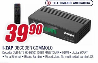 Trony I-Zap Decoder Gommolo offerta