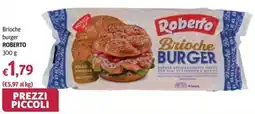 Futura Supermercati Brioche burger ROBERTO offerta
