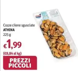 Futura Supermercati Cozze cilene sgusciate ATHINA offerta