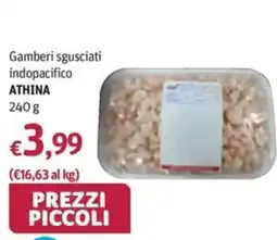Futura Supermercati Gamberi sgusciati indopacifico ATHINA offerta