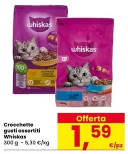 Interspar Crocchette gusti assortiti Whiskas offerta