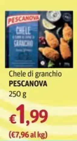 Futura Supermercati Chele di granchio Pescanova offerta