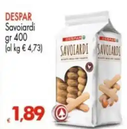 Despar Savoiardi Despar offerta