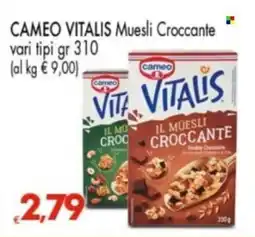 Despar Cameo Vitalis Muesli Croccante offerta