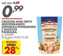 Italmark Crostini non fritti mediterraneo panealba offerta