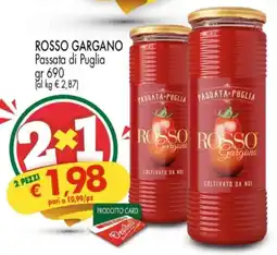 Despar Passata di Puglia Rosso Gargano offerta