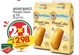 Despar Mulino Bianco Plumcake Classico offerta
