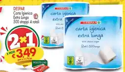 Despar Carta Igienica Extra Lunga DESPAR offerta