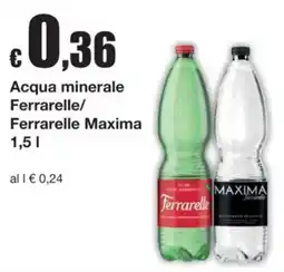 Sì con te Acqua minerale Ferrarelle/ Ferrarelle Maxima offerta