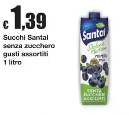 Sì con te Succhi Santal offerta