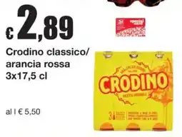 Sì con te Crodino classico/ arancia rossa offerta