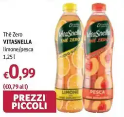Futura Supermercati Thè Zero Vitasnella offerta