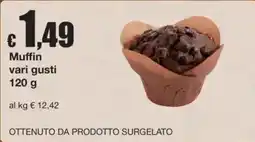 Sì con te Muffin vari gusti offerta
