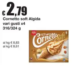 Sì con te Cornetto soft Algida offerta