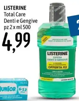 Emisfero Listerine Total Care Denti e Gengive offerta