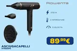 Euronics Rowenta asciugacapelli offerta