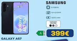 Euronics Samsung Galaxy A57 offerta