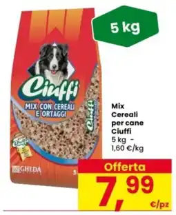 Interspar Mix Cereali per cane Ciuffi offerta