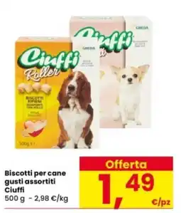 Interspar Biscotti per cane Ciuffi offerta
