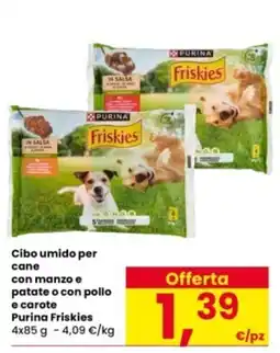 Interspar Cibo umido per cane Purina Friskies offerta