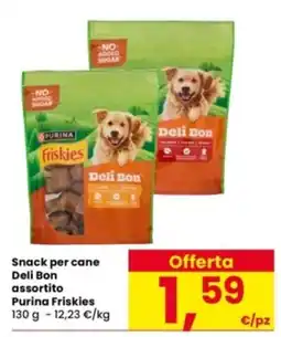 Interspar Snack per cane Deli Bon assortito Purina Friskies offerta