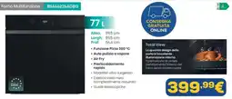 Euronics Forno Multifunzione BSA66226ADBG offerta