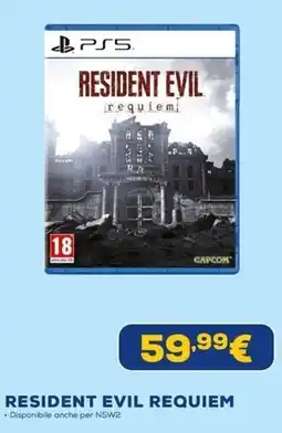 Euronics Resident Evil Requiem offerta
