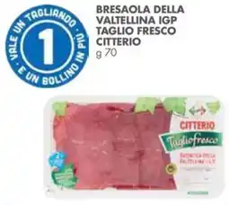 Italmark Bresaola della Valtellina IGP Taglio Fresco Citterio offerta