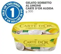 Italmark Gelato sorbetto al limone Carte d'Or Algida offerta