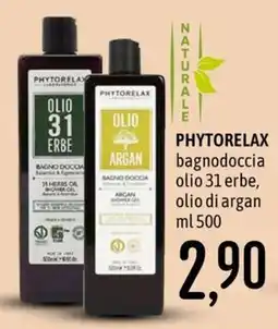 Emisfero PhytoRelax bagnodoccia olio 31 erbe, olio di argan offerta