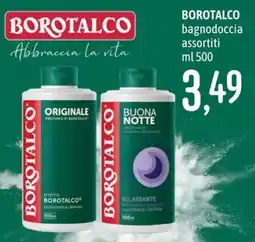 Emisfero Borotalco bagnodoccia assortiti offerta