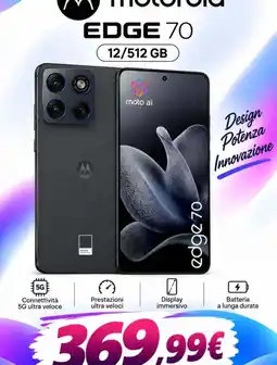 Faga Electronics Motorola Edge 70 offerta