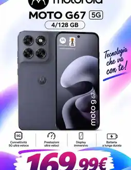 Faga Electronics Motorola MOTO G67 5G offerta