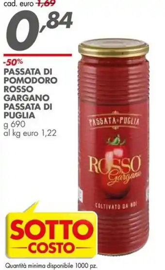 Passata di pomodoro rosso gargano