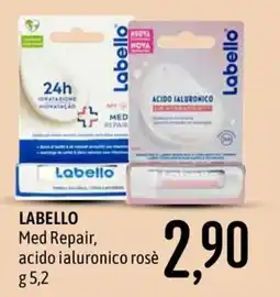 Emisfero Labello Med Repair, acido ialuronico rosè offerta
