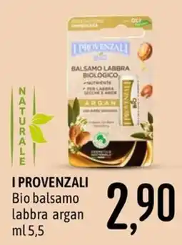 Emisfero I Provenzali Bio balsamo labbra argan offerta