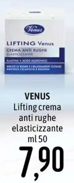 Venus lifting crema anti rughe elasticizzante