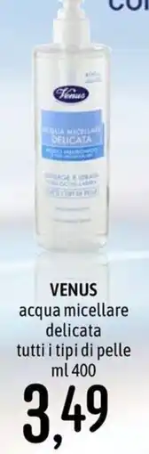 Emisfero Venus acqua micellare delicata offerta