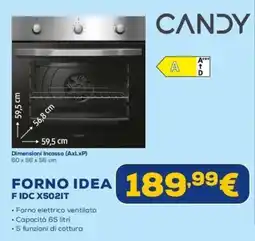 Euronics Forno Idea Candy offerta